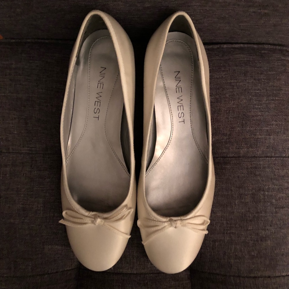 Nine West bridal collection ballet shoe